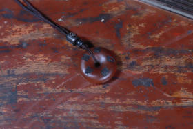 雷击枣木五岳真形挂件