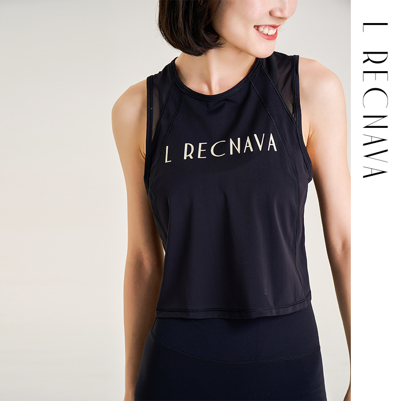 L RECNAVA [超薄速干] 丝滑凉感背心罩衫-不带胸垫 遮小腹 遮副乳