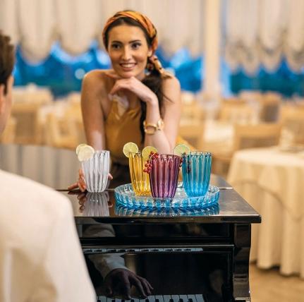 Dolcevita 凉水壶 琥珀黄 1750ml 19.5x13xh27cm 商品图4