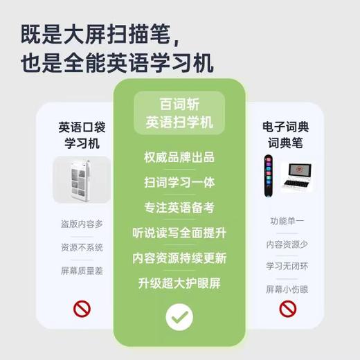 百词斩单词机扫学机学英语电子便携单词机小初高考词汇学习神器 商品图9