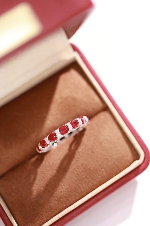 3.13ct 红宝石排戒 商品图5