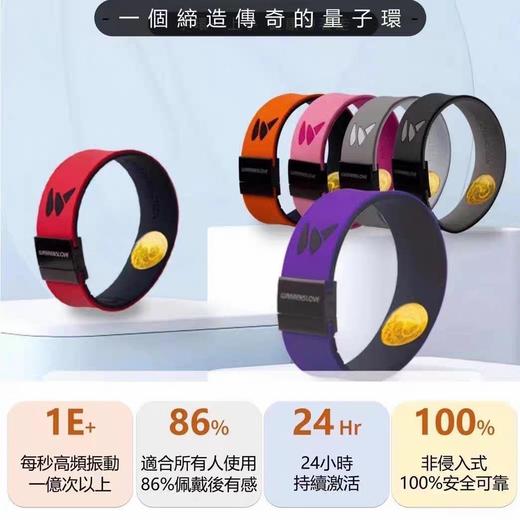 【优雅科技】量子能量环 全息运动平衡睡眠调节高高 商品图1