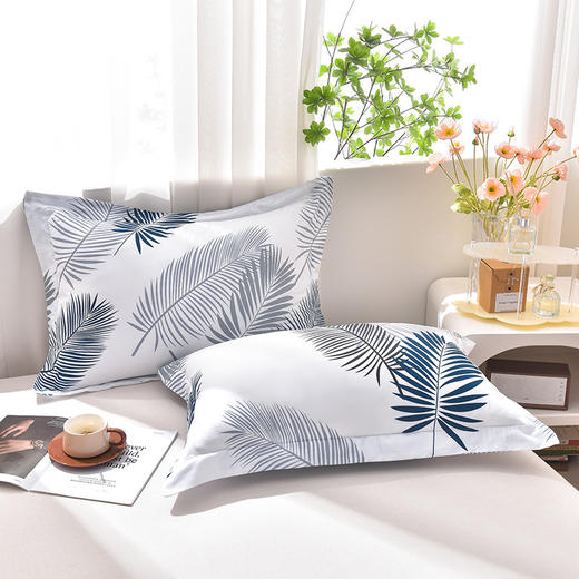 【轻柔睡眠，细腻的触感温柔呵护】枕头护颈枕助睡眠 学生宿舍单人印花枕芯+枕套 单只装 柔软舒适 面料耐磨耐用 贴合肌肤 四季都能使用-QQ 商品图5