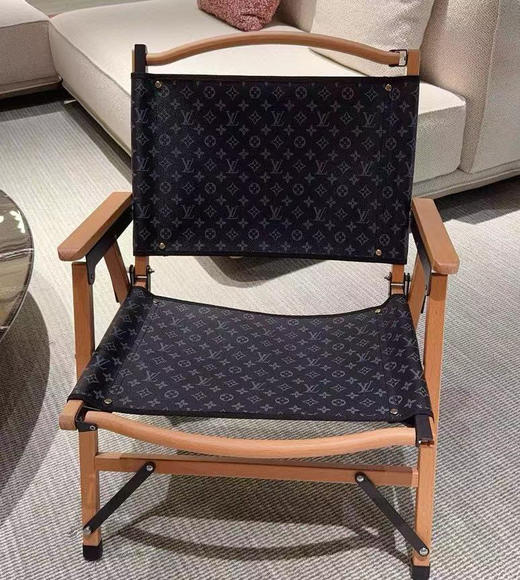 中古折叠椅。原木色。   胡桃木色自己备注颜色。 商品图5