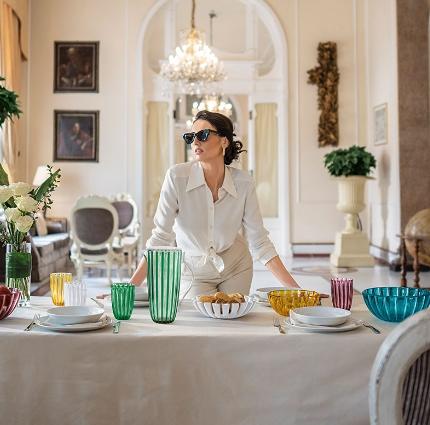 Dolcevita 花瓣碗 琥珀黄 1500ml Φ20×h8.5cm 商品图4