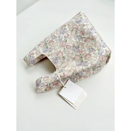 「ins风！翠花手腕包」新款韩国ins可爱迷你手提帆布包 手拎包外出便携便当包箱包 商品图2