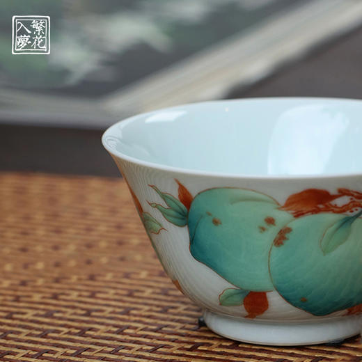 繁花入梦小建水（春风翠桃）月行杯（春风翠桃）（缺货） 商品图3