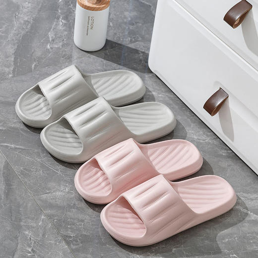 「7色可选！颜值派」凉拖鞋男踩屎感eva居家用防滑室内洗澡家居浴室夏季男女拖鞋 商品图2