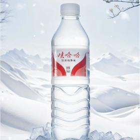 娃哈哈饮用纯净水 596ml瓶便携饮用水 非矿泉水