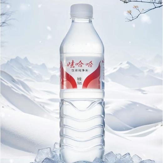 娃哈哈饮用纯净水 596ml瓶便携饮用水 非矿泉水 商品图0