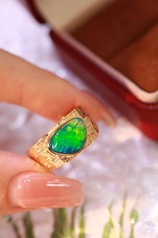 1.5ct 欧泊戒指 商品图1