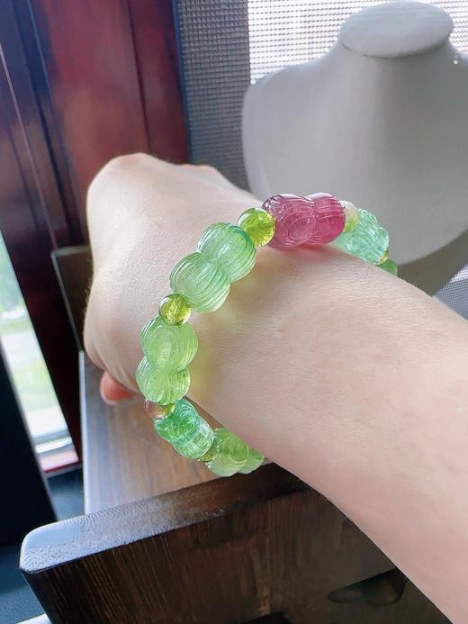 21.5g 雕刻碧玺手链 商品图7