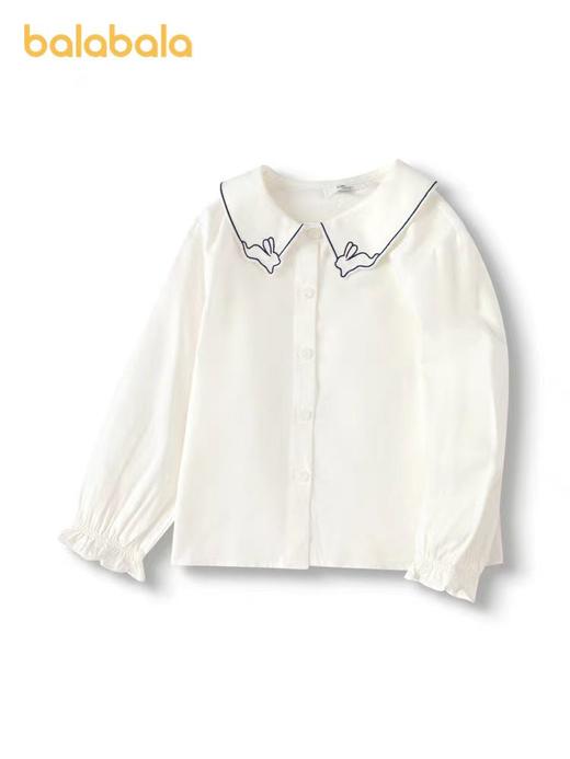 2F巴拉巴拉秋季新款绣花衬衫 商品图0