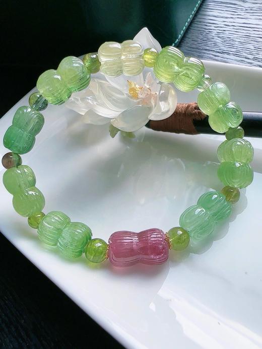 21.5g 雕刻碧玺手链 商品图2