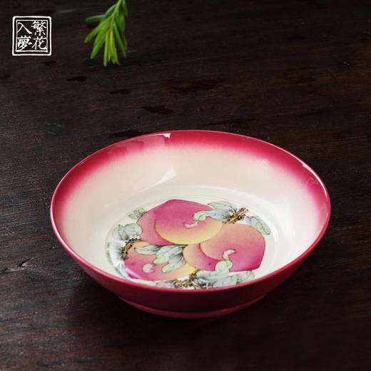繁花入梦壶承（桃花嫣香） 商品图0