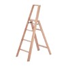日本长谷川家用双扶手四层梯子 玫瑰金 商品缩略图0