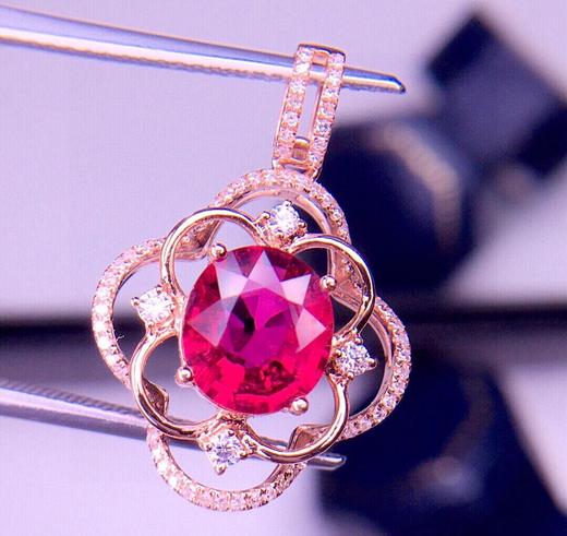 1.5ct 碧玺吊坠 商品图0