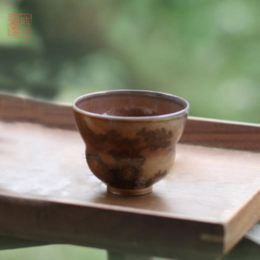 问庐柴烧手绘山水茶杯 盖碗 茶壶（缺货） 商品图4