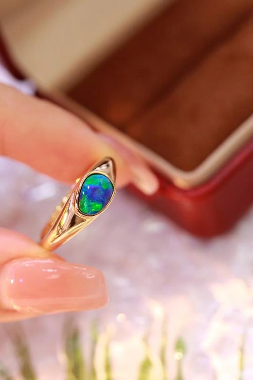 0.66ct 欧泊戒指 商品图4