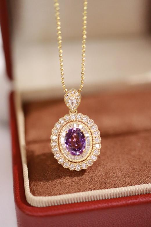 2.09ct 蓝宝石吊坠 商品图7