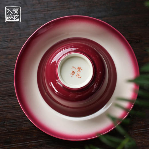 繁花入梦二才盖碗（桃花嫣香）（缺货） 商品图3