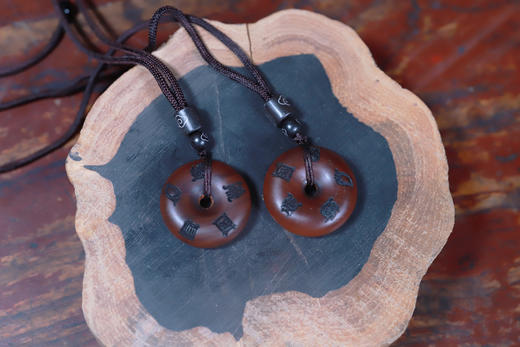 雷击枣木五岳真形挂件 商品图1