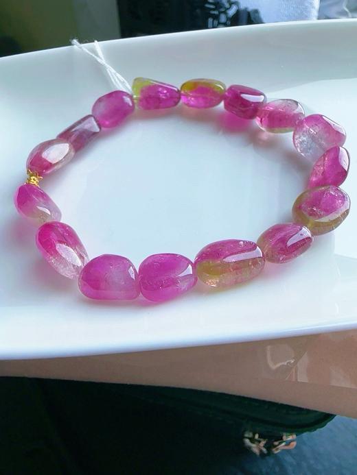 20.3g 原石碧玺手链 商品图7