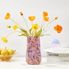磁粉彩色碎花点玻璃花瓶摆件工艺品鲜花花器 商品缩略图8