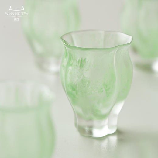 问鼎琉璃小佛手杯（千山翠）（素采）（樱花粉） 商品图1