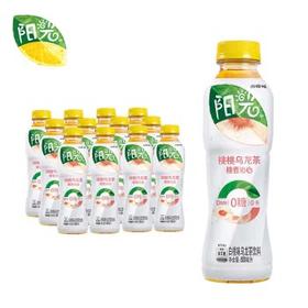 可口 阳光无糖 桃桃乌龙茶 茶饮料 500ml*12瓶