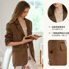 OLrain欧芮儿法式咖色西装外套女早秋通勤百搭小西服高级感上衣 商品缩略图3