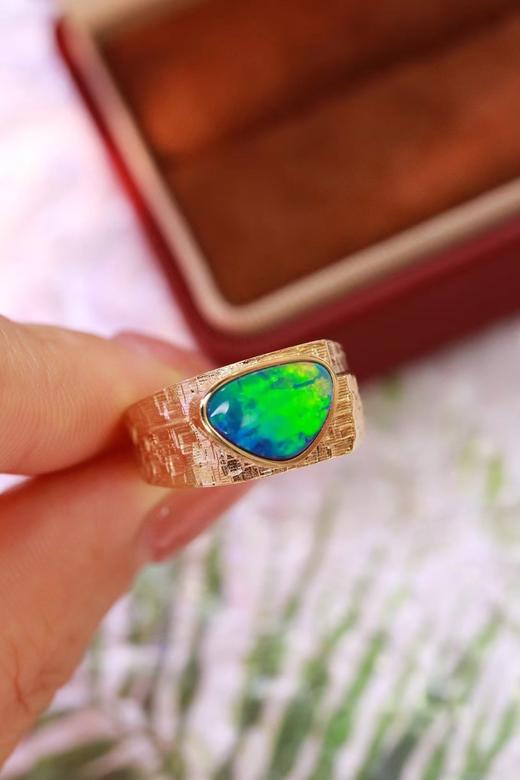 1.5ct 欧泊戒指 商品图5