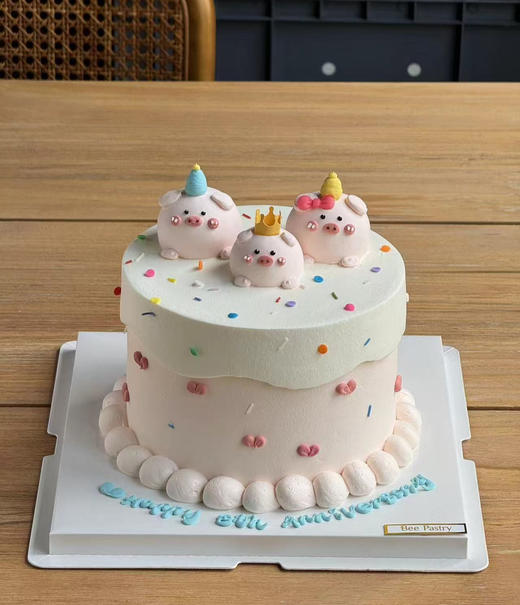 一家三口小可爱小猪 （需提前两天下单 ） 商品图0