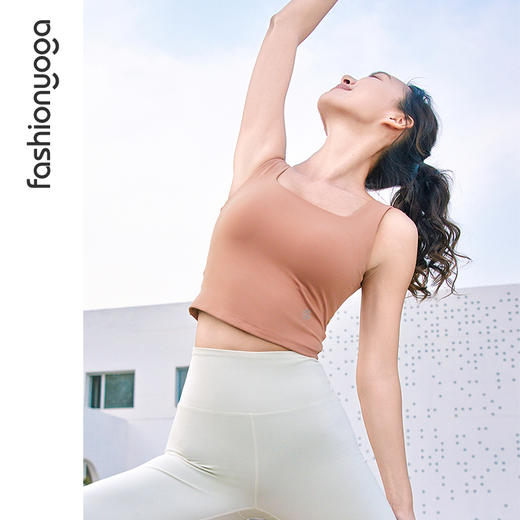 凡圣瑜伽小方领V字背背心FC14213 商品图11