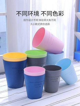 时尚锥形垃圾桶 5L 荧光绿 商品图4