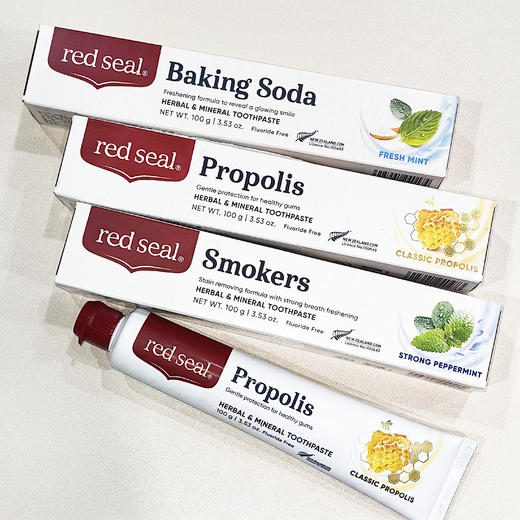 成人儿童都有！去黄！舒敏！消焱！【新西兰Red seal红印蜂胶/去渍/小苏打/儿童牙膏】无防腐剂！孕妇都可用丨添加新西兰麦卢卡蜂胶！亢炎修护界大佬成分，塑造口腔健康态！【品牌直发】 商品图8