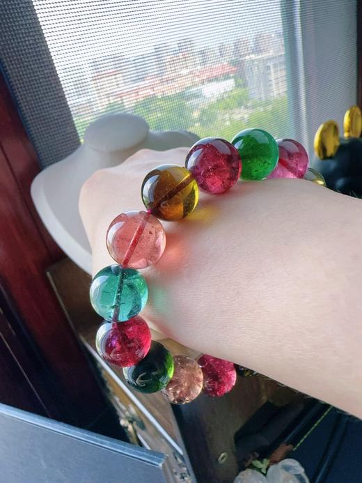 53.8g 12.7mm 碧玺手链 商品图7