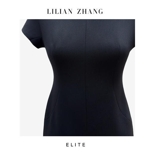 E—定制—「法式复古」——“经典永恒”——Lady挚爱、花苞领连衣裙 2401104 商品图1