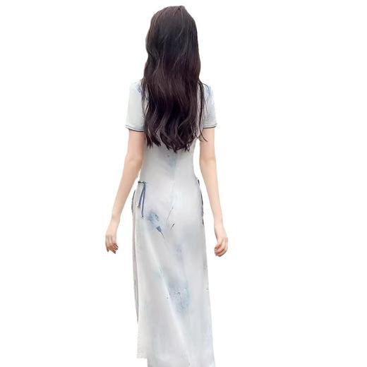 夏季复古新中式年轻款改良奥黛旗袍GR1091 商品图4