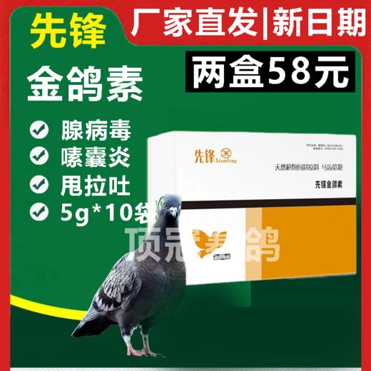 【金鸽素】粉10g×5袋嗉囊炎/腺病毒（先锋） 商品图0