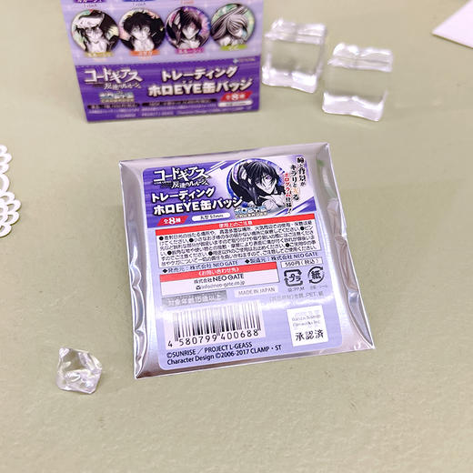 NEO GATE正版 反叛的鲁鲁修 闪眼徽章吧唧盲盒 周边谷子 商品图3