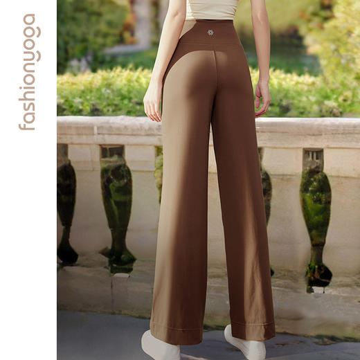 凡圣瑜伽宽松舒适直筒长裤FC14925 商品图8