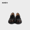 和诚行 2024秋冬新款真皮舒适复古小皮鞋女JK单鞋乐福鞋0810251 商品缩略图2