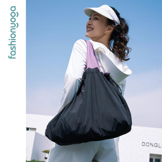 凡圣瑜伽轻便可收纳单肩包FW038 商品图10