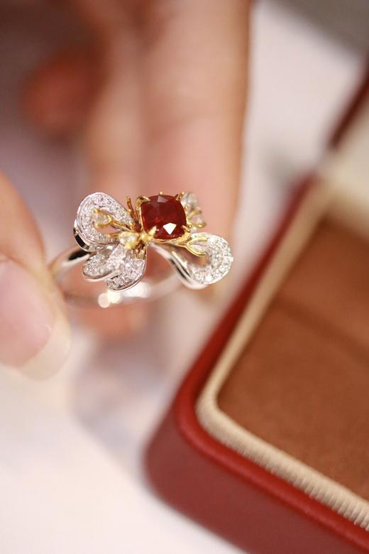 1.07ct 红宝石戒指 商品图2