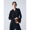 棉仓352604005-重磅二醋酸小金扣衬衫女 春秋高级光泽感气质垂坠上衣通勤感 商品缩略图0