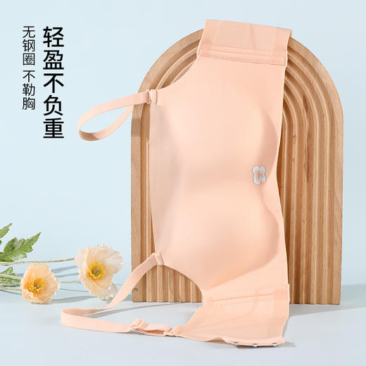 雅黛丽内衣2024小胸聚拢显大无痕防走光抹胸无钢圈收副乳文胸罩女 商品图3