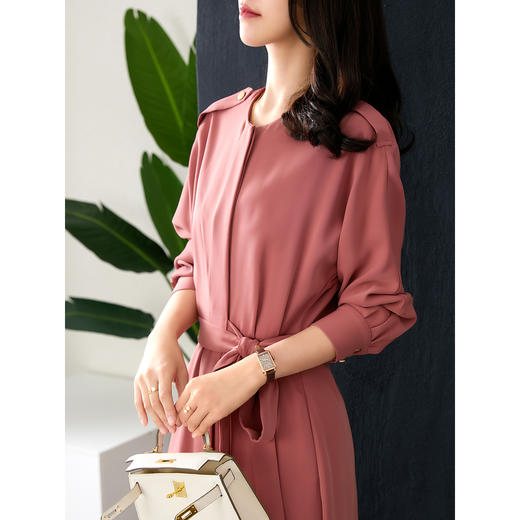 70008原形甜美减龄连衣裙女2024夏季新款韩版ins设计感小众显瘦a字裙子 商品图1