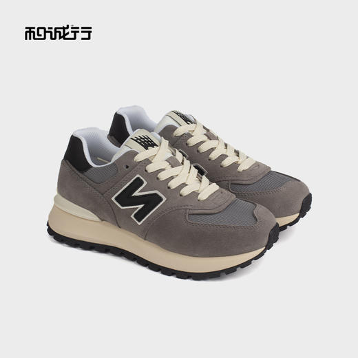 和诚行 2024秋冬新款舒适百搭厚底休闲运动鞋女撞色老爹鞋0551092 商品图0