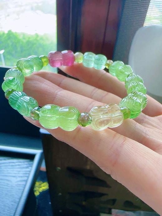 21.5g 雕刻碧玺手链 商品图8